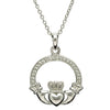 Silver Claddagh Necklace