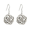 Celtic Knot Drop Earrings