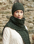 Chunky Cable Knit Aran Scarf