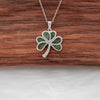 Solvar Connemara Marble Shamrock Pendant