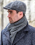 Mucros Grey Driving Cap