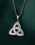 Cubic Zirconia Trinity Knot Pendant