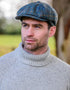 Mucros Driving Cap | Green Plaid