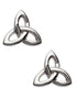 Sterling Silver Trinity Knot Earrings