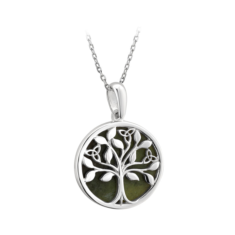 Connemara Marble Tree Of Life Necklace