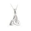 Solvar Sterling Silver Celtic Trinity Knot Pendant S44867