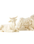 Belleek Living Manger Set - Ox And Camel