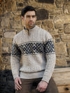 Aran Crafts Celtic Jacquard Sweater