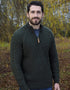 Aran Half Zip Super Soft Sweater