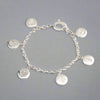 Solvar History of Ireland Silver Charm Bracelet s5558