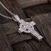Silver Heavy Celtic Cross