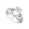 Ladies Heavy Claddagh Ring Solvar