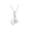 Sterling Silver Shamrock Pendant