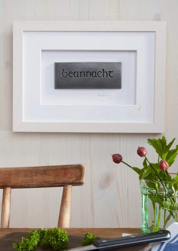 Beannacht Blessing Bronze Wall Art