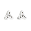 Sterling Silver Trinity Knot Stud Earrings