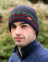 Erin Men's Rib Pullon Hat | Charcoal Green