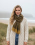 Mucros Islander Scarf | Brown Mix