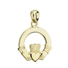14k Gold Claddagh Charm