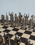 Mullingar Pewter Chess Set with Board | Mythical