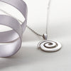 Solvar Sterling Silver Spiral Pendant