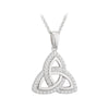 Cubic Zirconia Trinity Knot Pendant