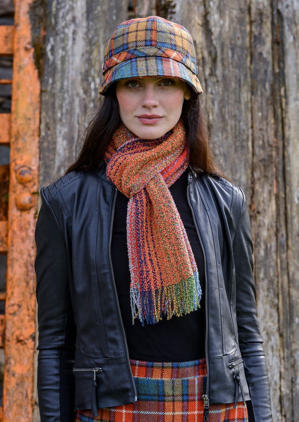 Mucros Orange Skellig Scarf