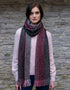 Mucros Islander Scarf| Red Charcoal