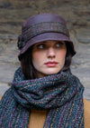 Brown Kate Wax Hat Mucros Weavers