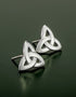 Sterling Silver Trinity Stud Earrings