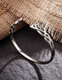 Sterling Silver Torc Bangle