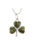 Connemara Marble Shamrock Pendant