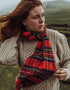 John Hanly Lambswool Scarf Royal Stewart
