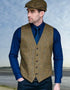 Mucros Brown Tweed Waistcoat