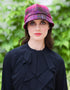 Mucros Flapper Hat | Pink Check