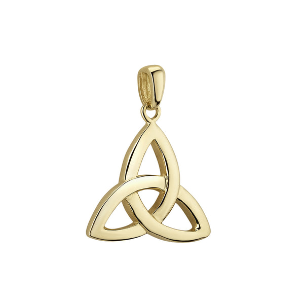 Solvar 14K Small Trinity Knot Charm S8768