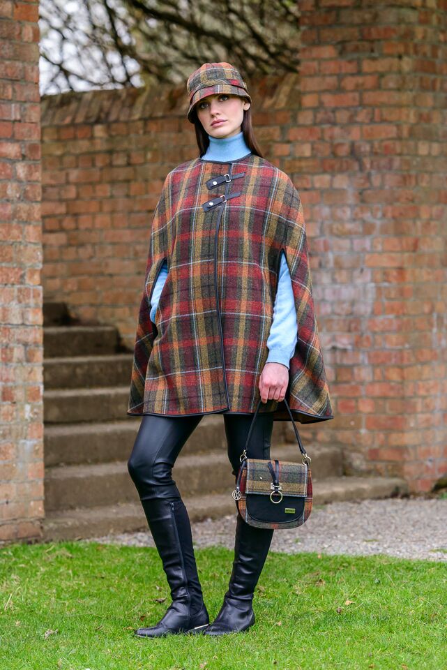 Mucros Rust Check Grace Bag