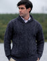 Dublin Shawl Collar Aran Sweater