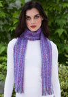 Mucros Lavender Mohair Scarf