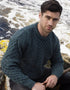 Inis Mor Aran Sweater | Green