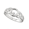 Sterling Silver Celtic Claddagh Ring