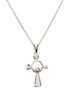 Sterling Silver Claddagh Cross