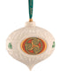Belleek Classic Triskelion Celtic Bauble