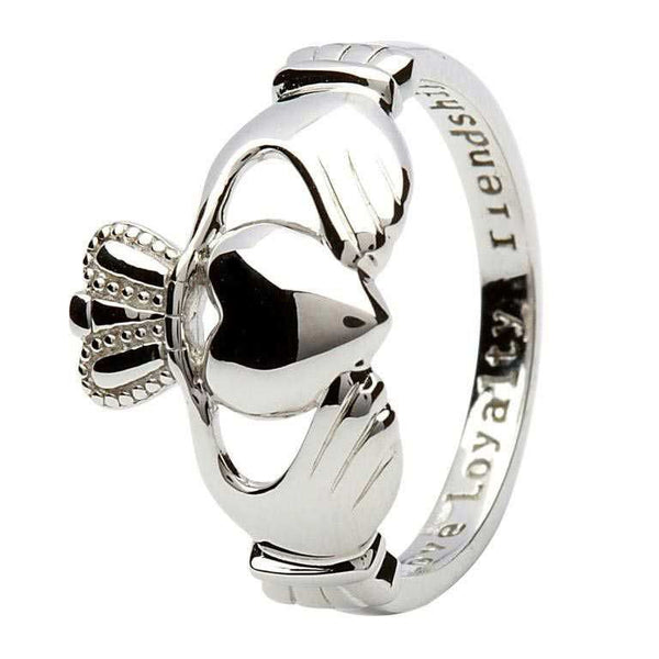 Silver Claddagh Ring