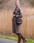 Mucros Grace Bag | Olive Pink Check