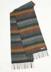 Foxford Lambswool Armada stripe scarf