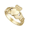 10K Gold Gents Claddagh Ring