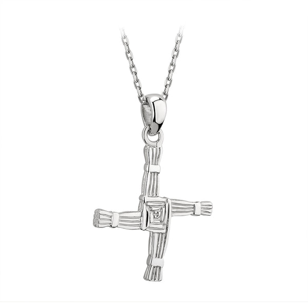 Sterling Silver St.Brigid Cross Pendant