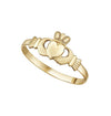 Solvar 10K Mini Claddagh Ring S2987