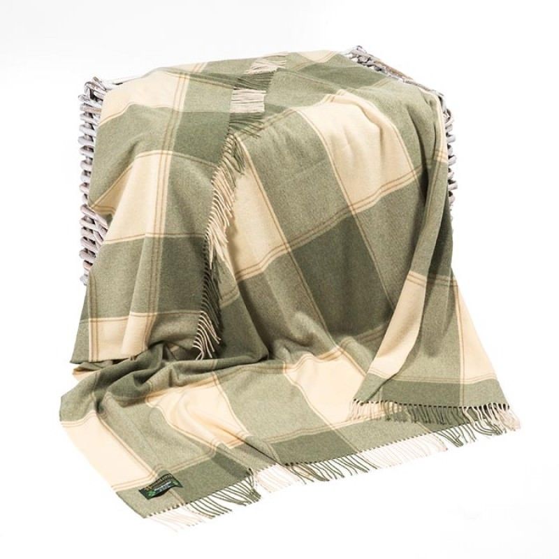 Lambswool Irish Blanket John Hanly 647