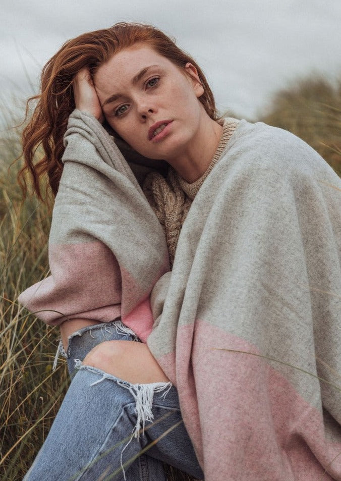 John Hanly Pink Sue Cape